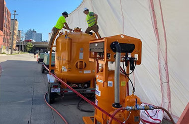 Industrial Sandblasting