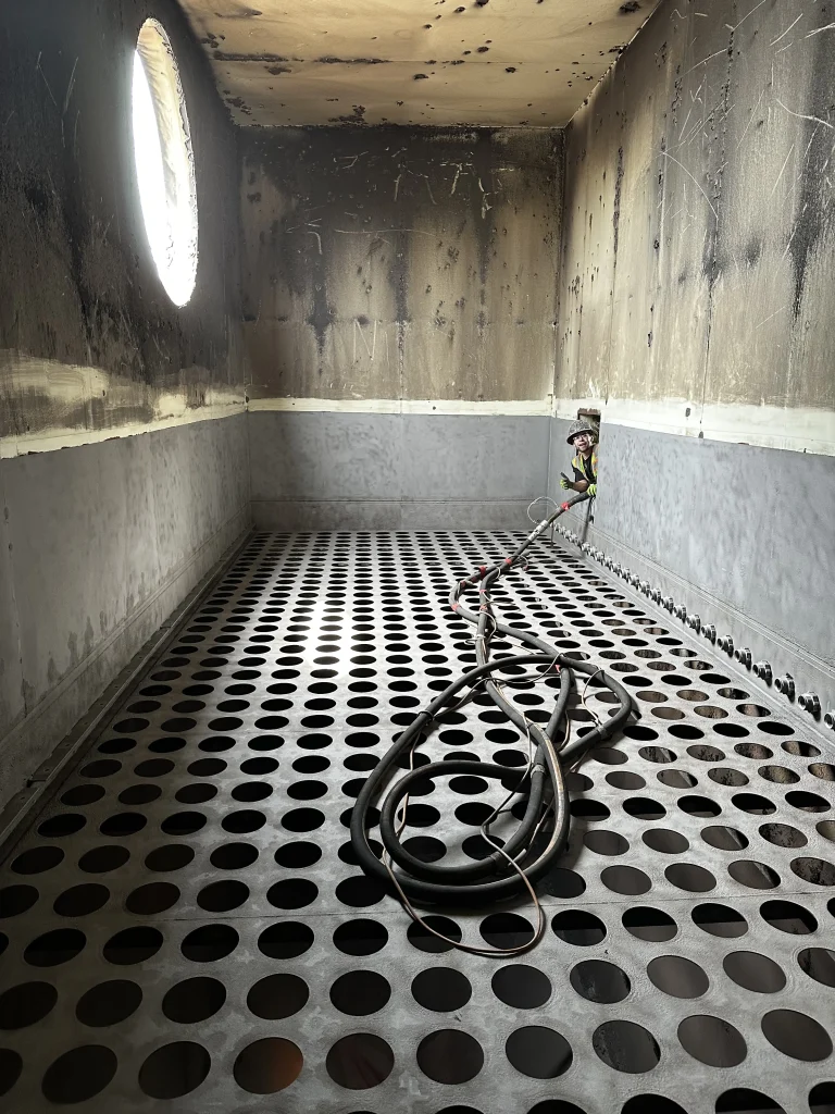 Industrial Steel Grit Blasting