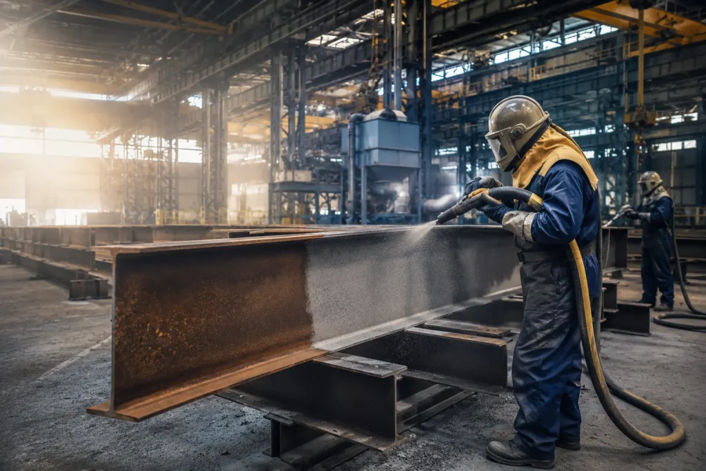 Structural Steel Surface Preparation and Metal Surface Treatment